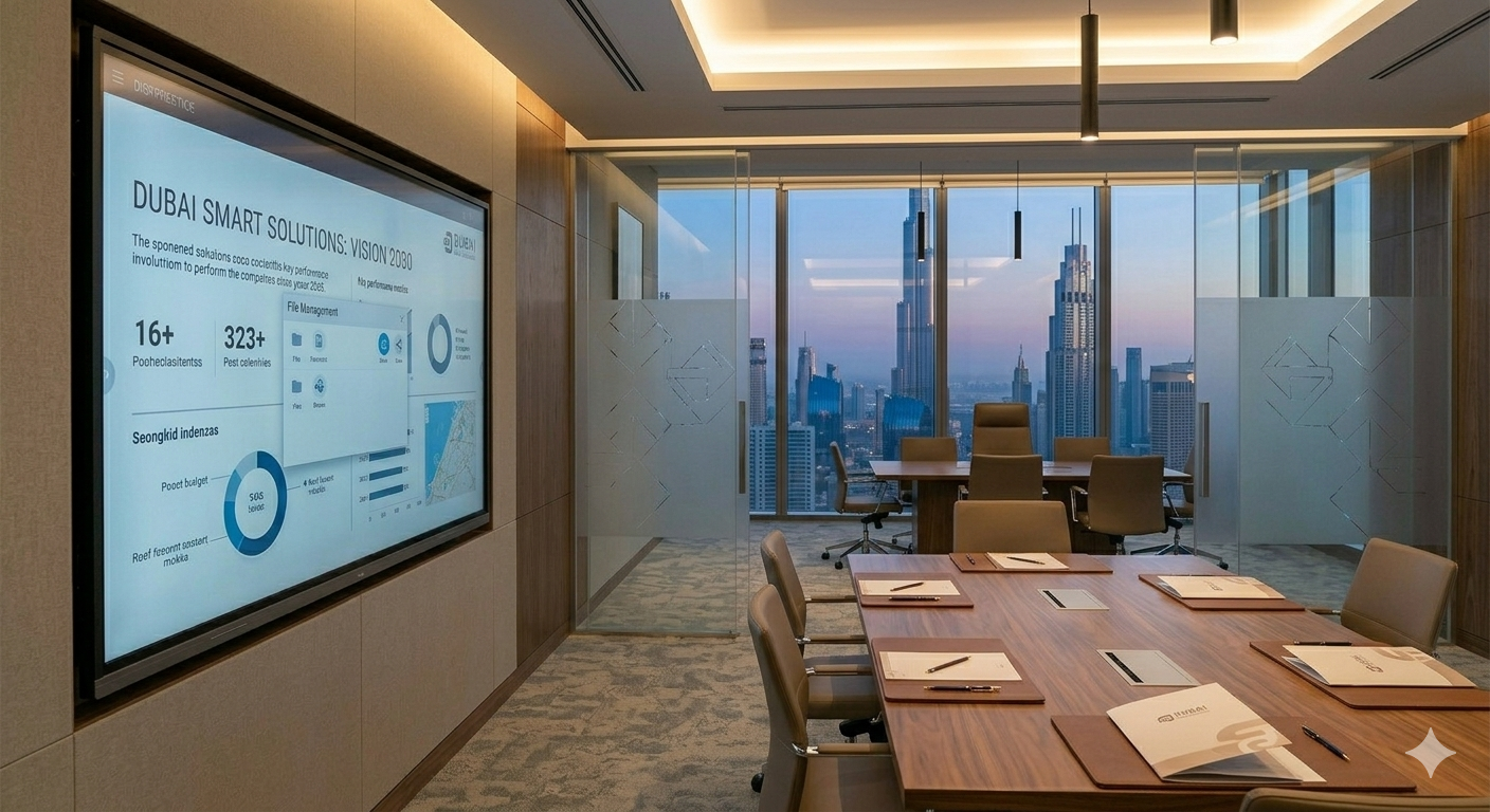 98 inch interactive display with camera